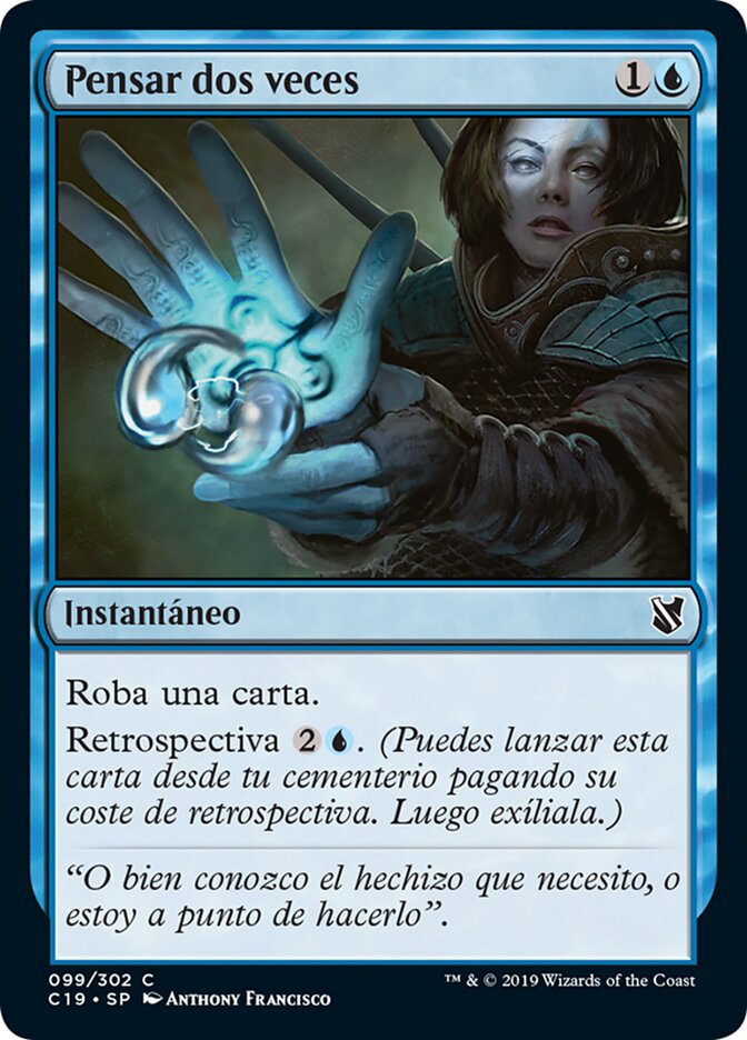 Pensar dos veces