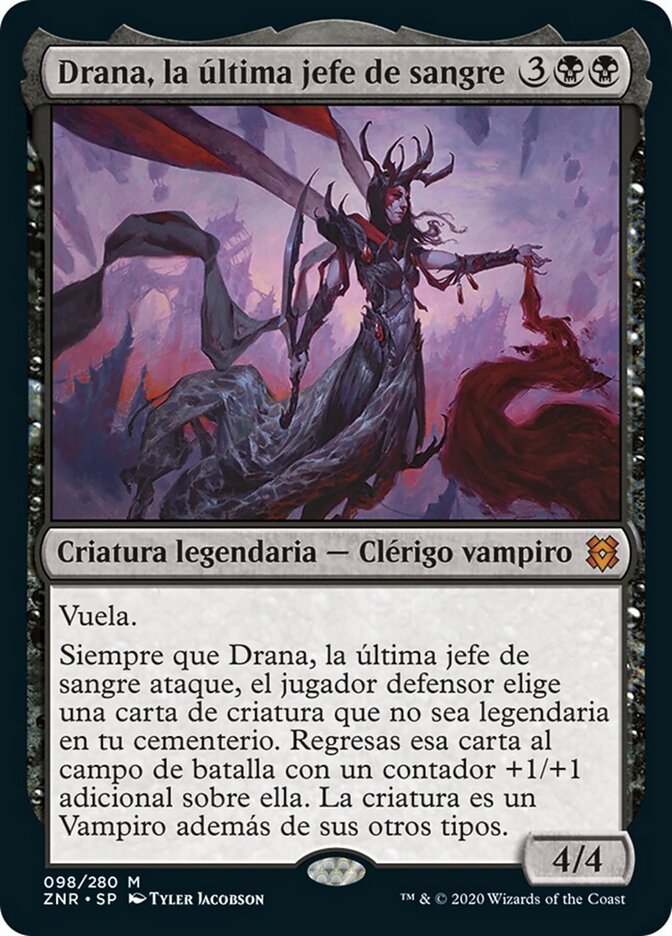 Drana, la última jefe de sangre