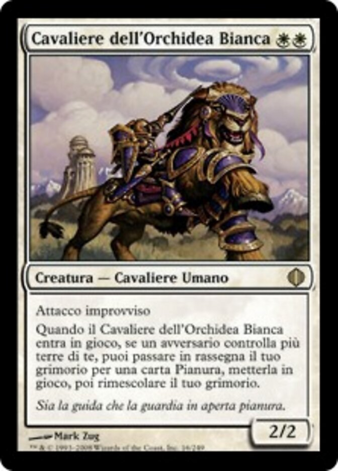 Cavaliere dell'Orchidea Bianca