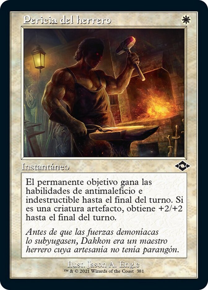 Pericia del herrero