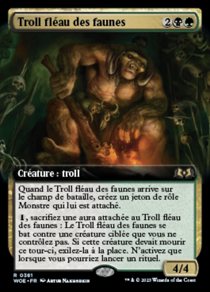 Troll fléau des faunes