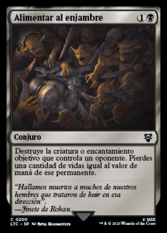 Alimentar al enjambre