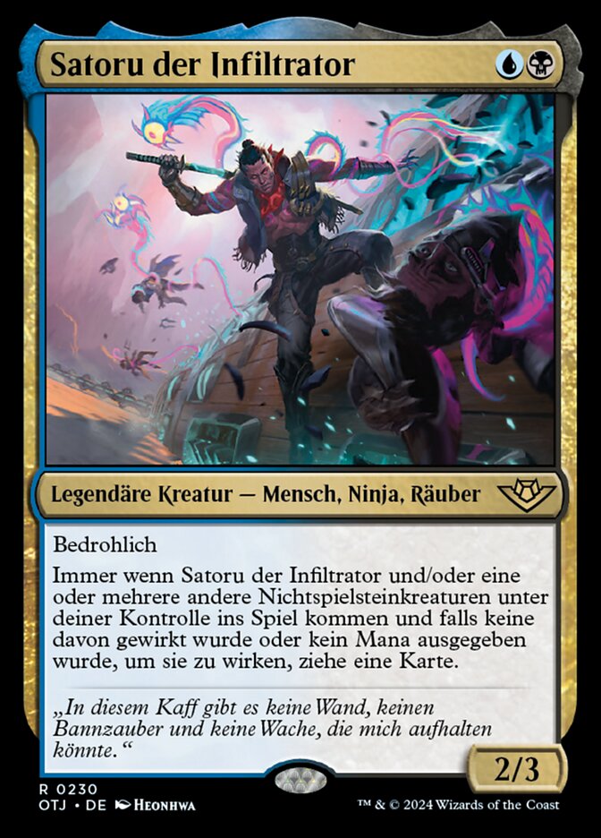 Satoru der Infiltrator