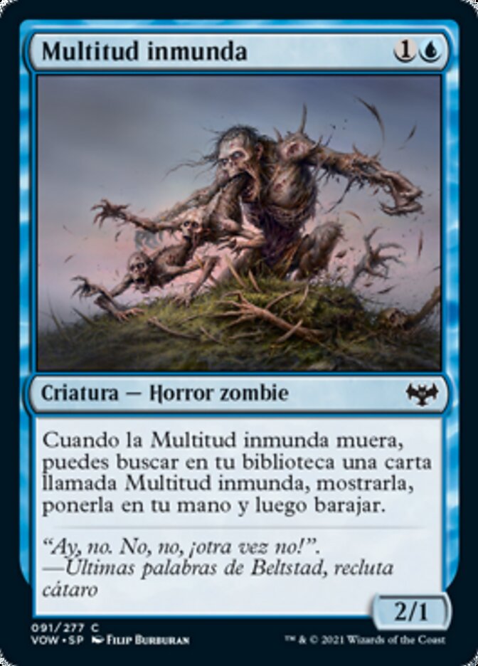 Multitud inmunda