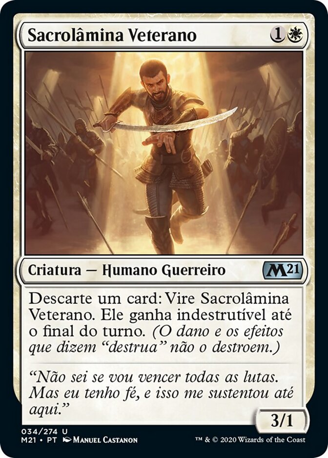 Sacrolâmina Veterano