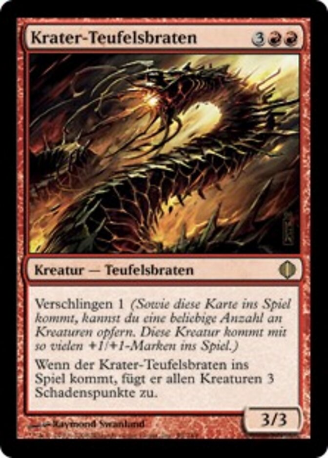 Krater-Teufelsbraten