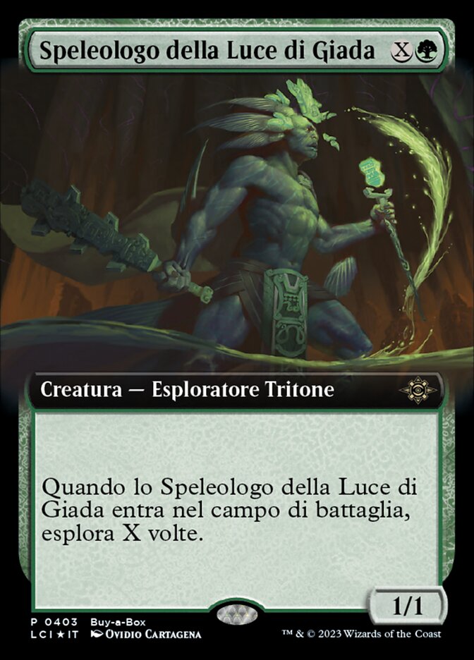 Speleologo della Luce di Giada