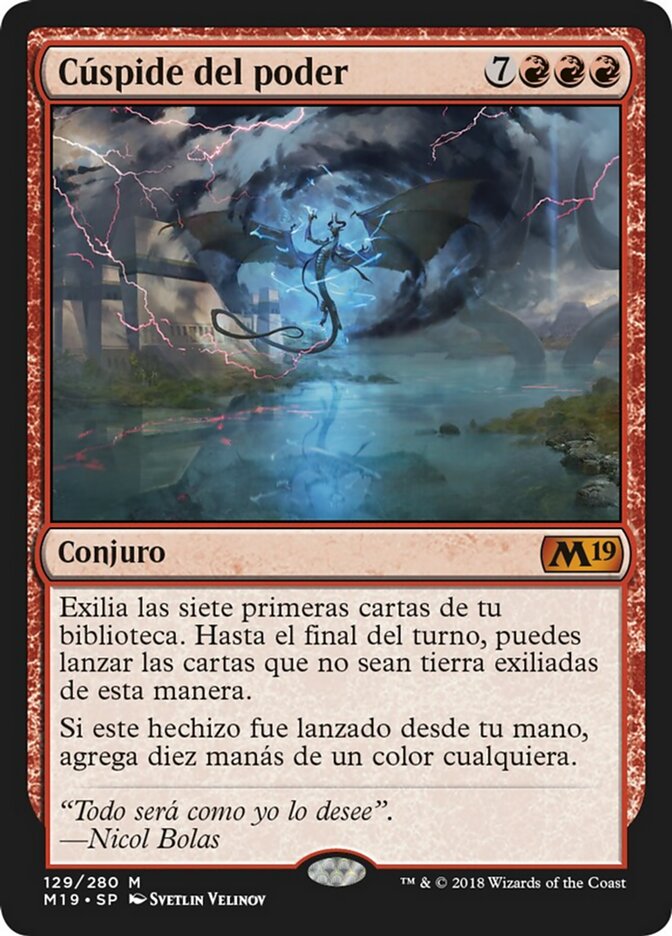 Cúspide del poder