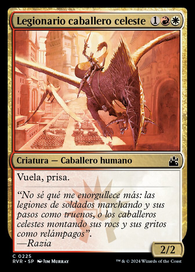 Legionario caballero celeste