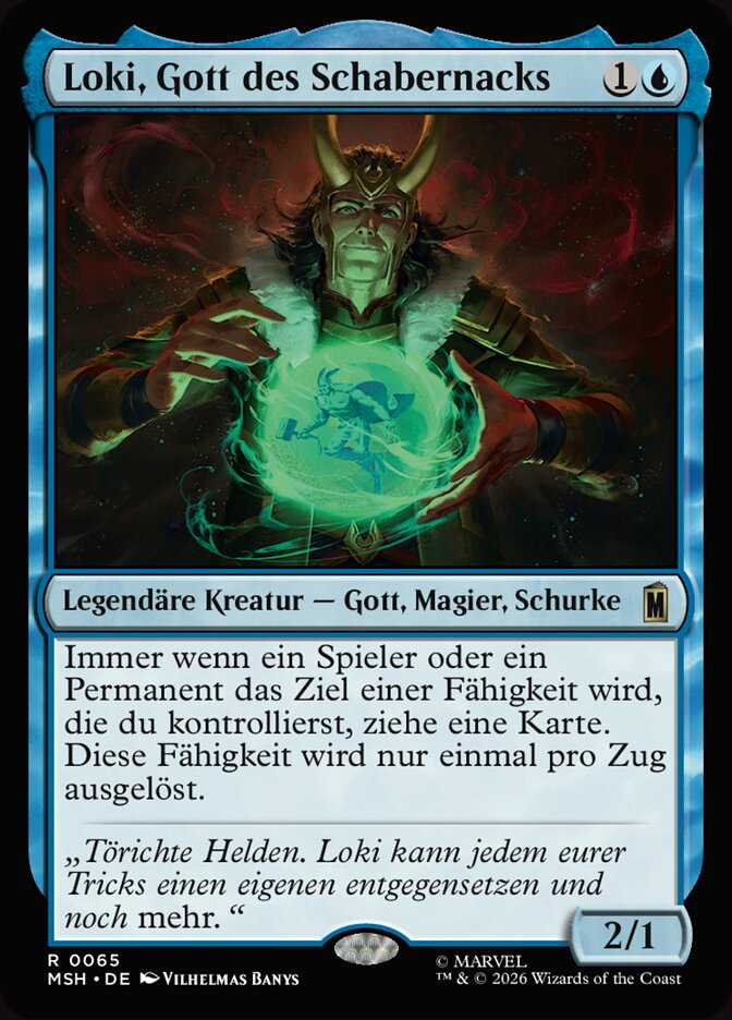 Loki, Gott des Schabernacks