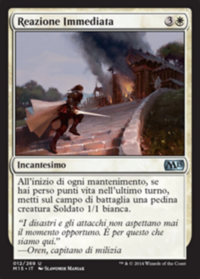 Reazione Immediata