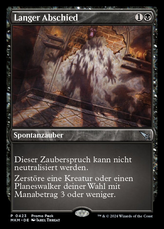 Langer Abschied