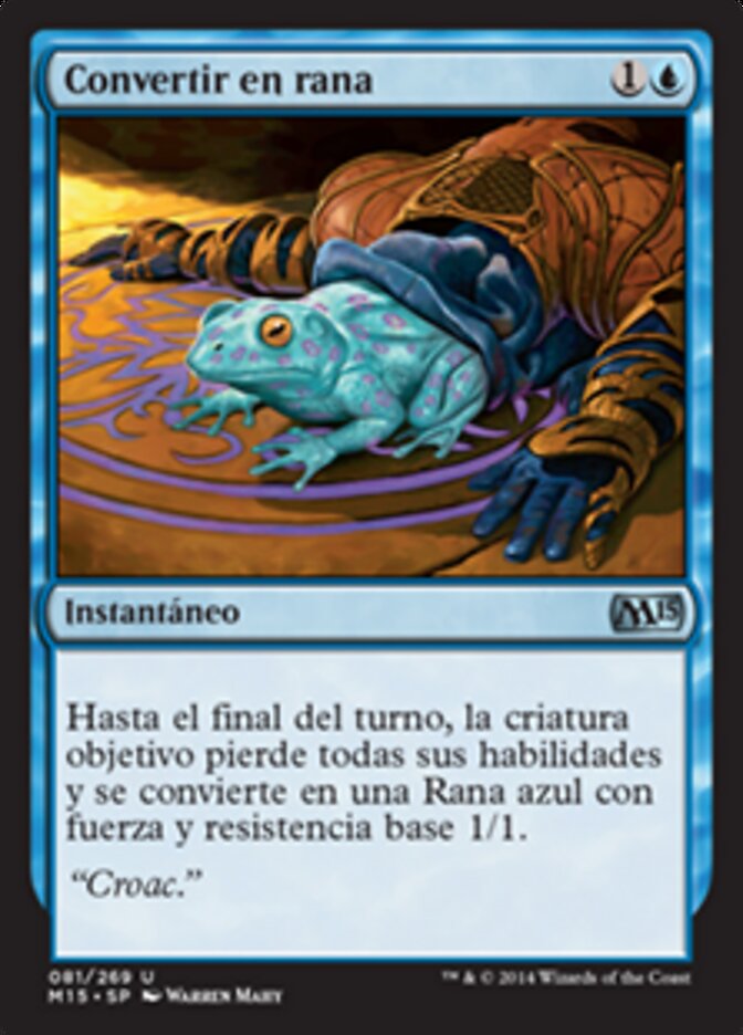 Convertir en rana