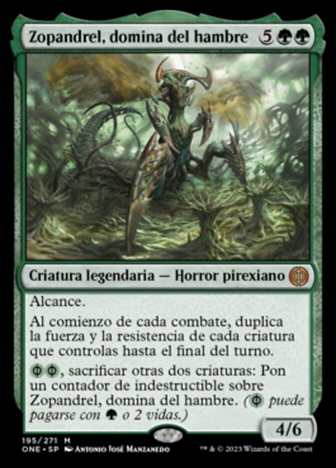 Zopandrel, domina del hambre