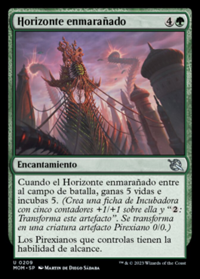 Horizonte enmarañado
