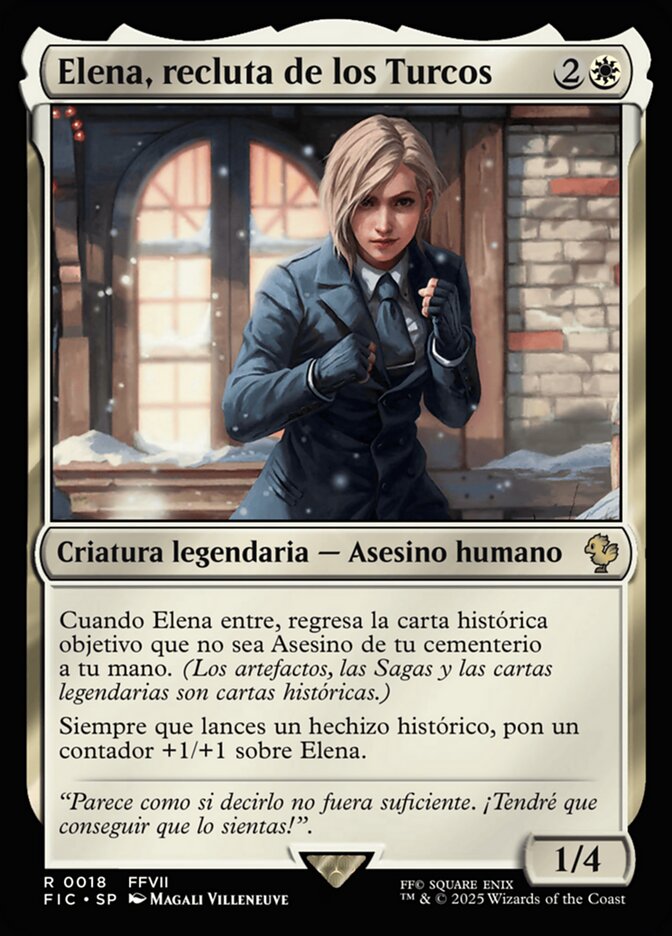 Elena, recluta de los Turcos