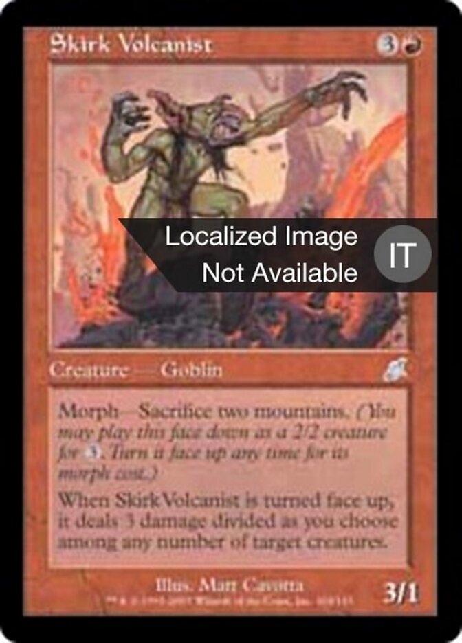 Vulcanologo di Skirk