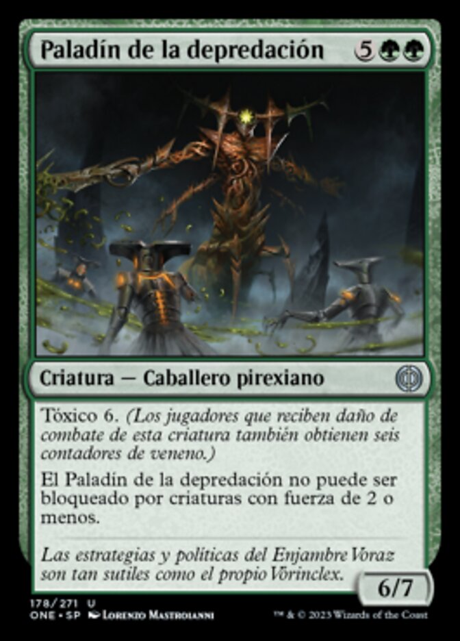 Paladín de la depredación