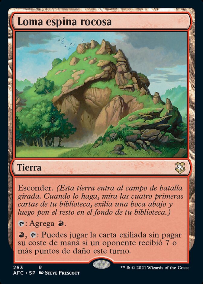 Loma espina rocosa