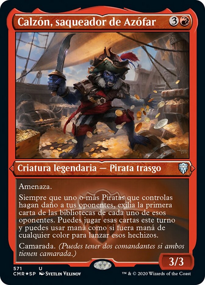 Calzón, saqueador de Azófar