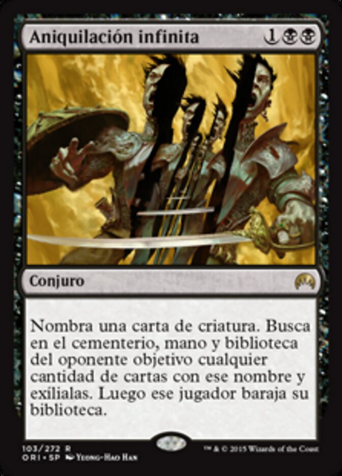 Aniquilación infinita