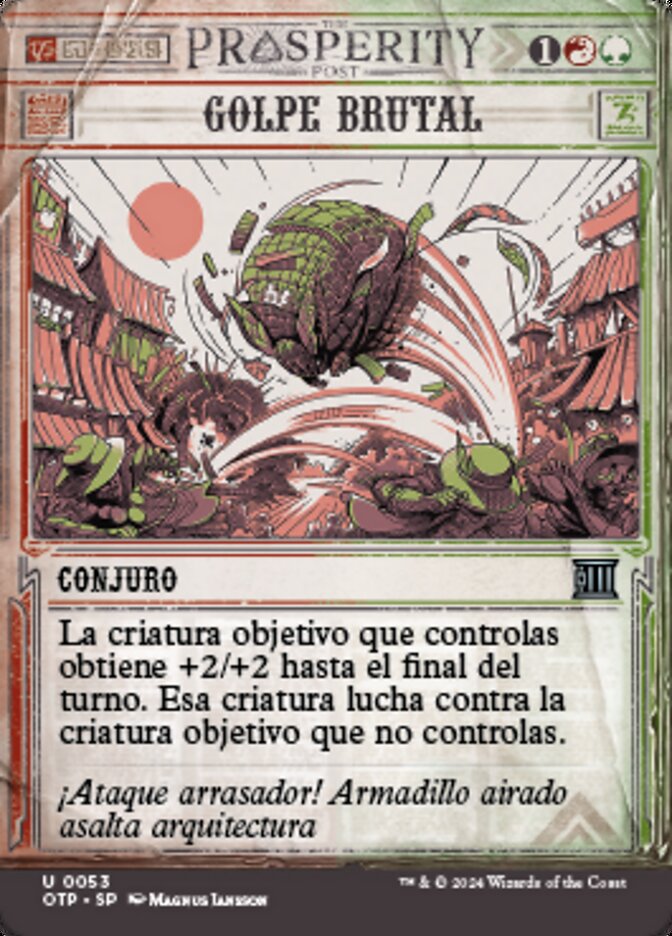 Golpe brutal