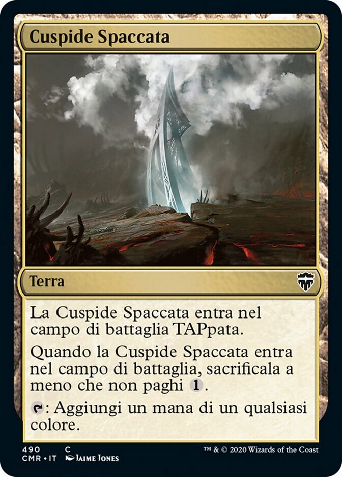 Cuspide Spaccata