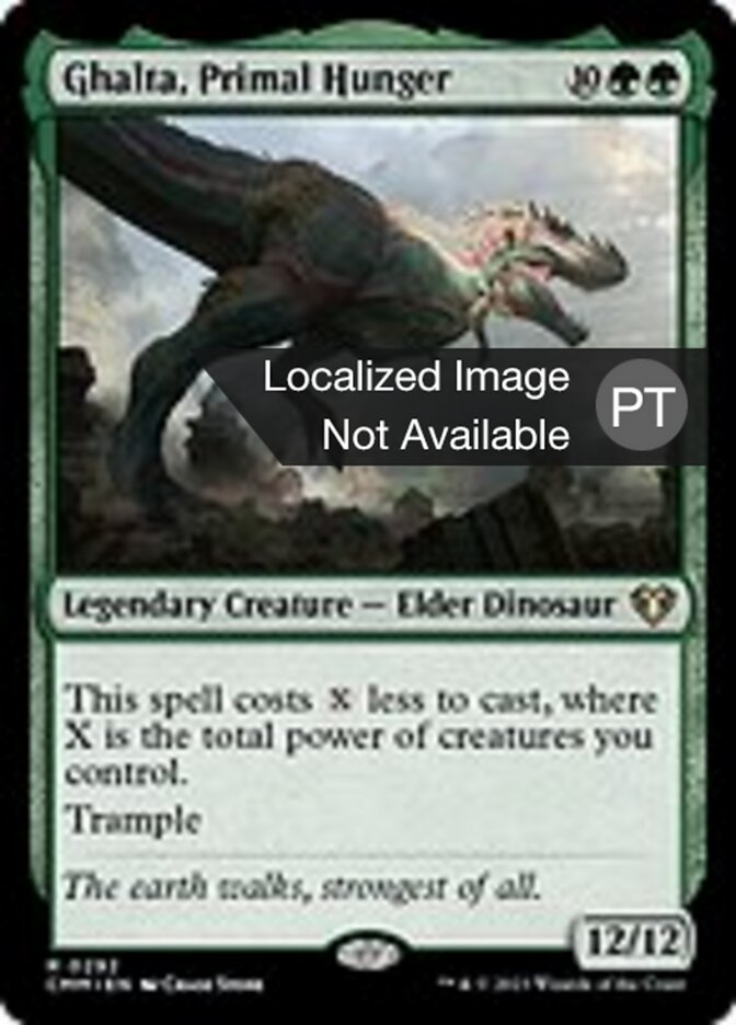 Ghalta, Fome Primordial