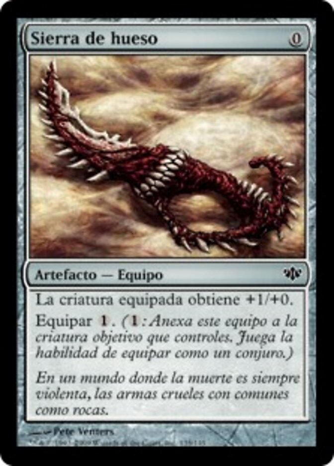 Sierra de hueso