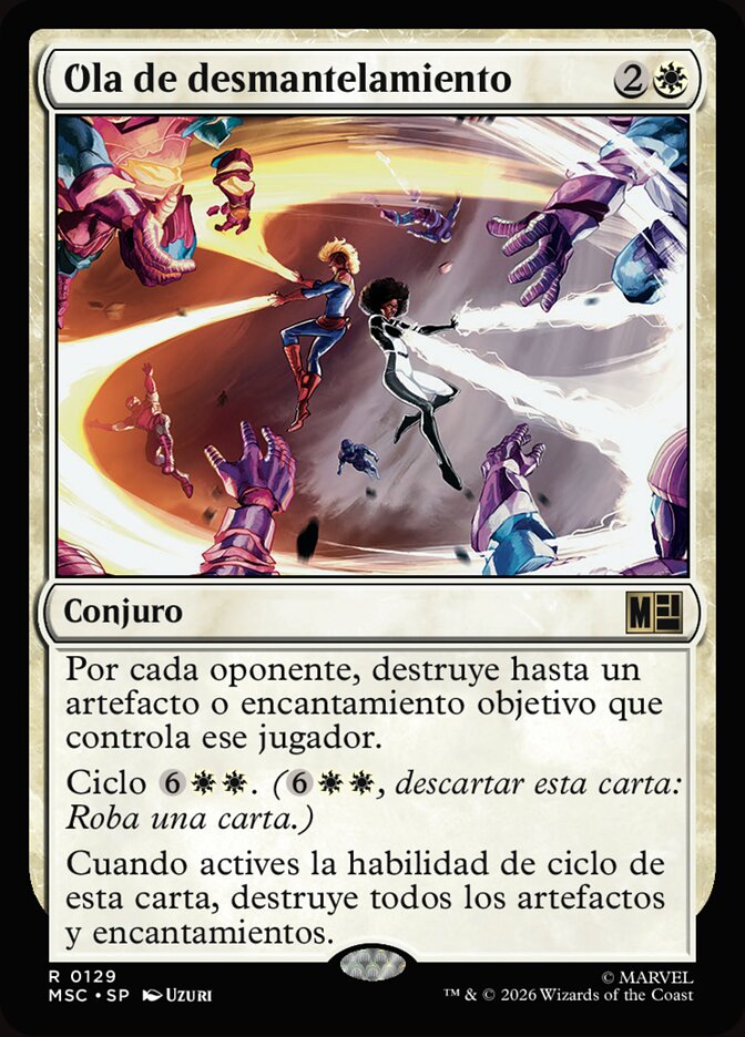 Ola de desmantelamiento