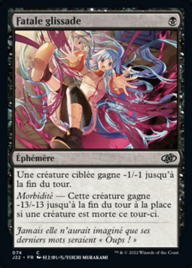 Fatale glissade