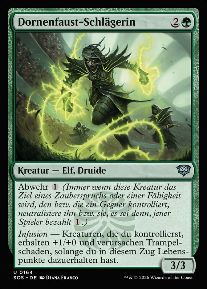 Dornenfaust-Schlägerin