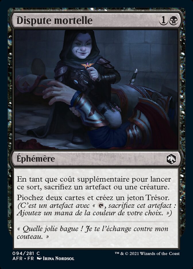 Dispute mortelle