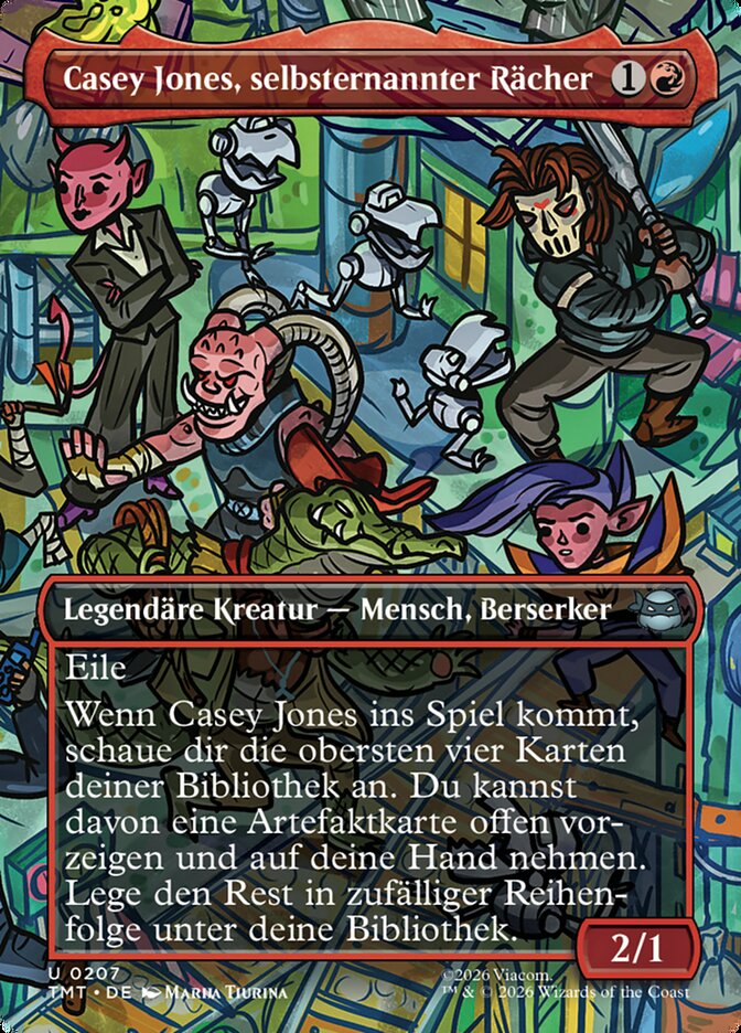 Casey Jones, selbsternannter Rächer
