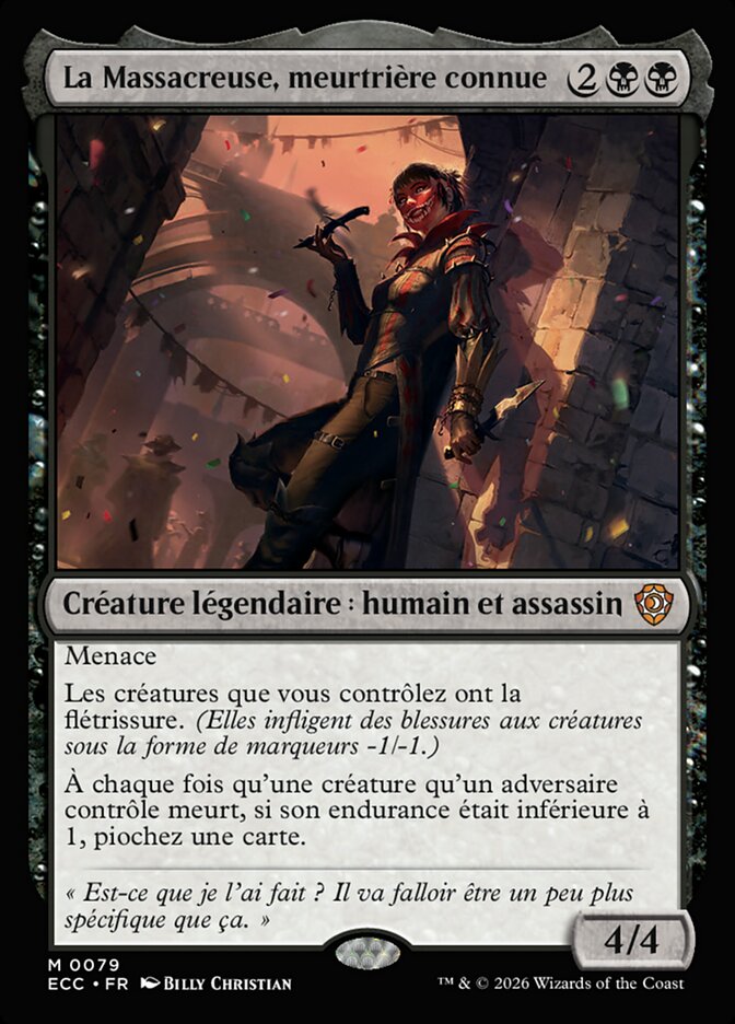 La Massacreuse, meurtrière connue