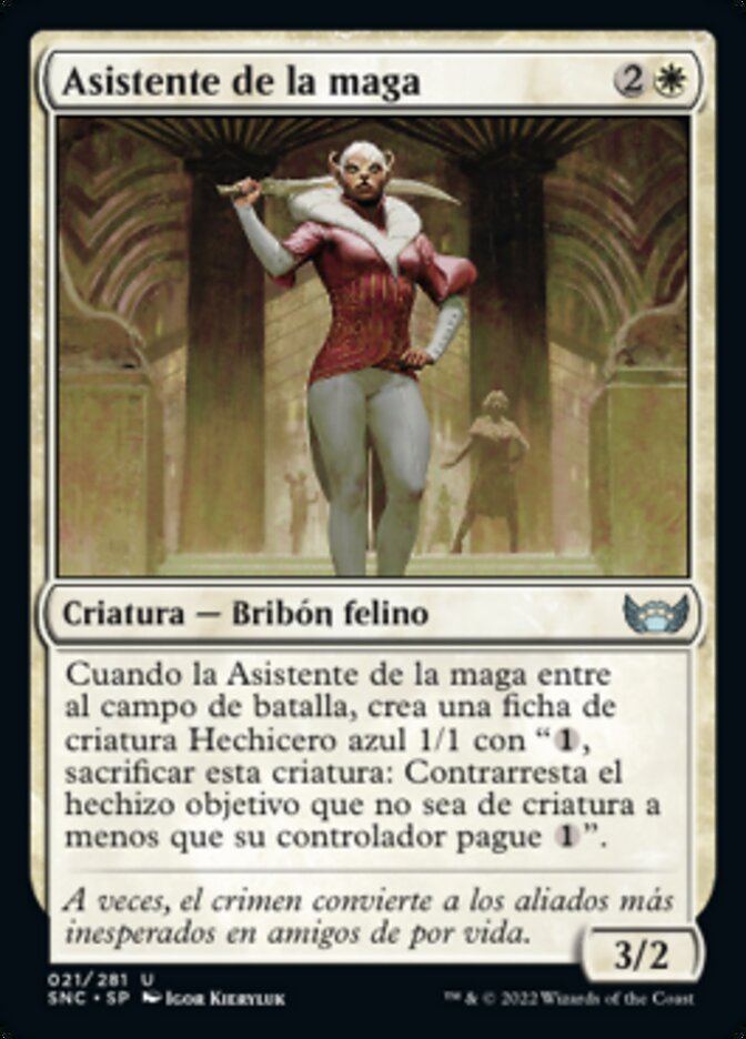 Asistente de la maga
