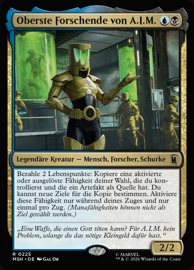Oberste Forschende von A.I.M.