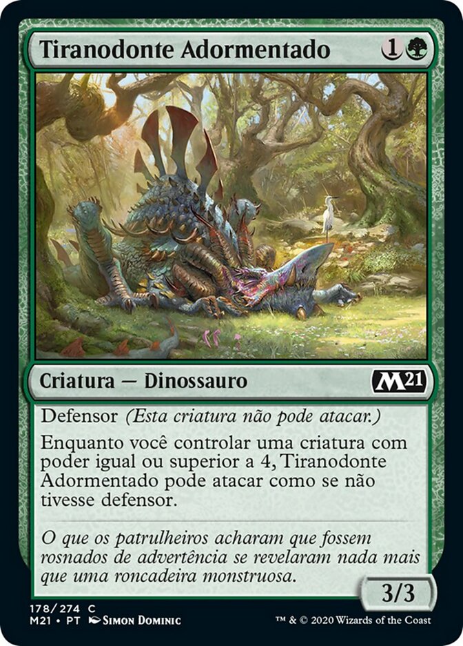 Tiranodonte Adormentado