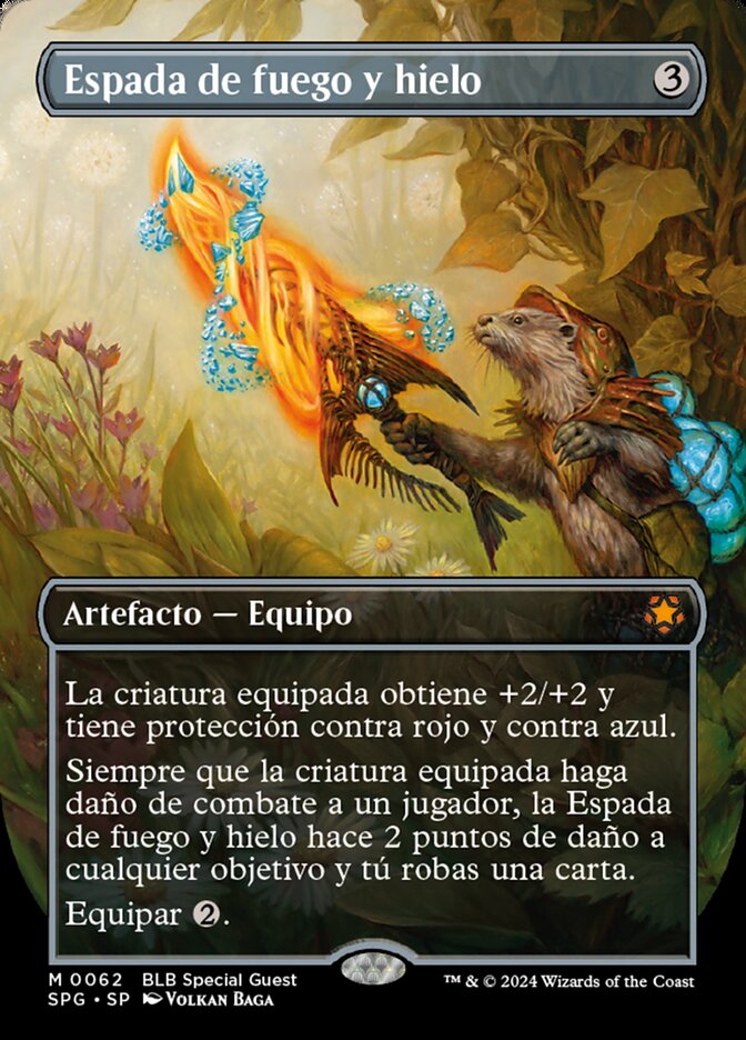 Espada de fuego y hielo