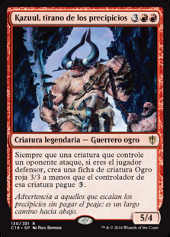Kazuul, tirano de los precipicios