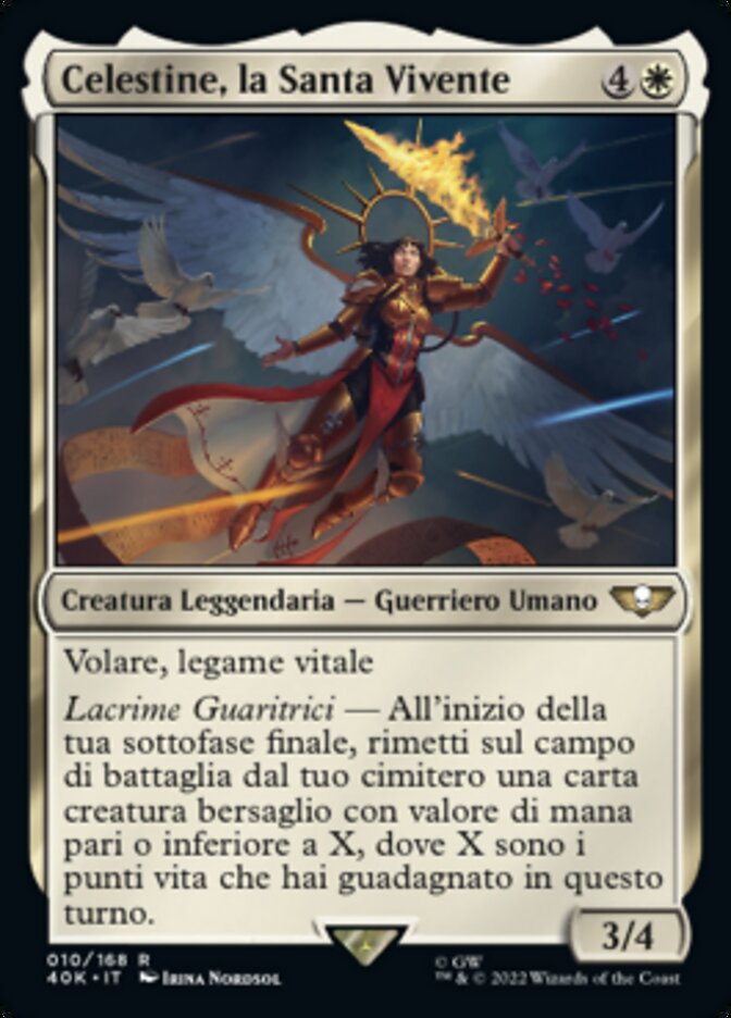 Celestine, la Santa Vivente