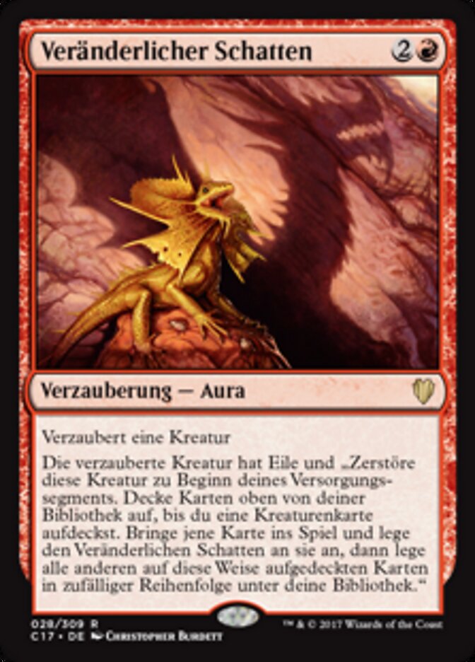 Veränderlicher Schatten