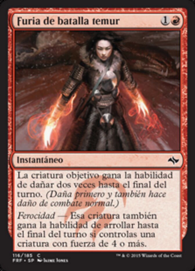 Furia de batalla temur