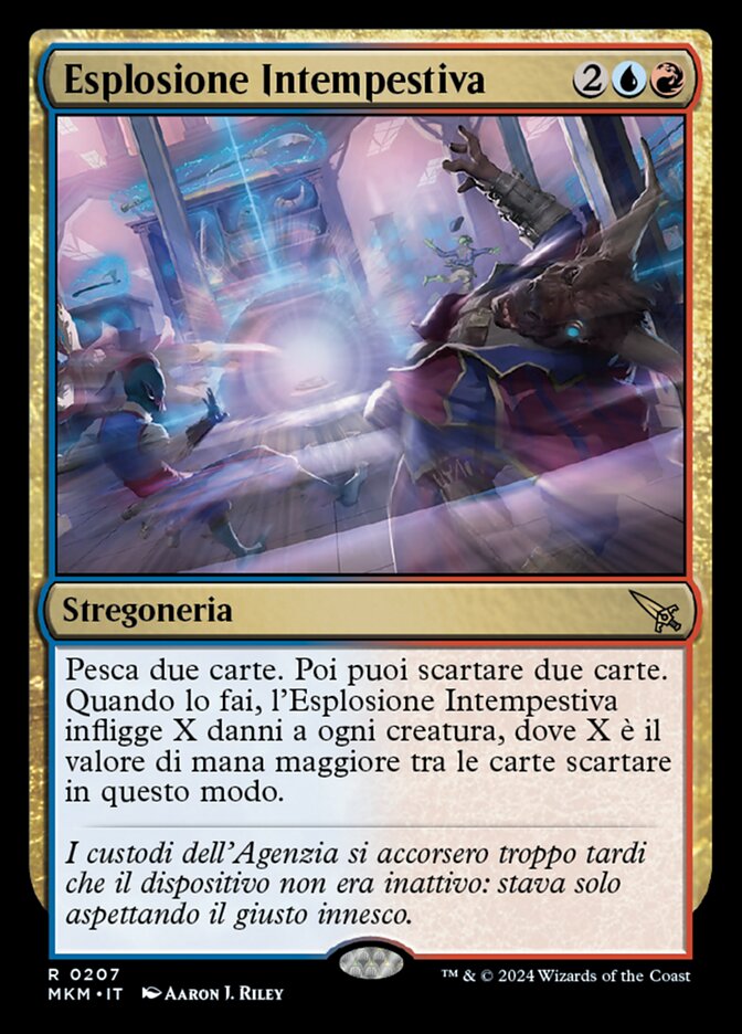Esplosione Intempestiva