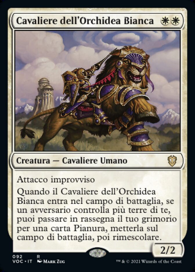 Cavaliere dell'Orchidea Bianca