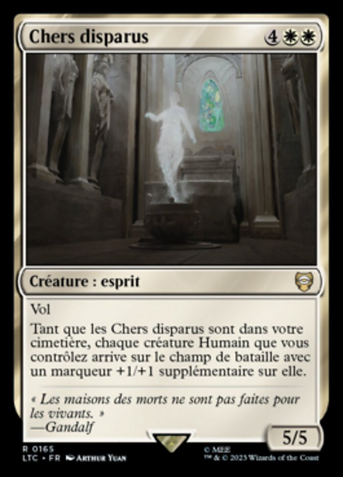 Chers disparus
