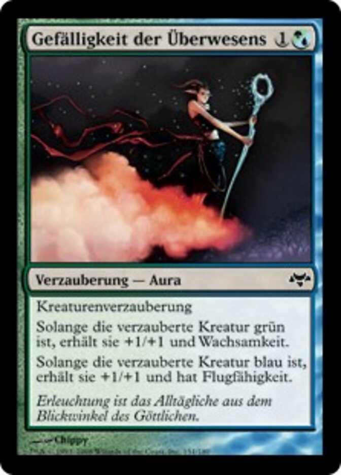 Gefälligkeit der Überwesens