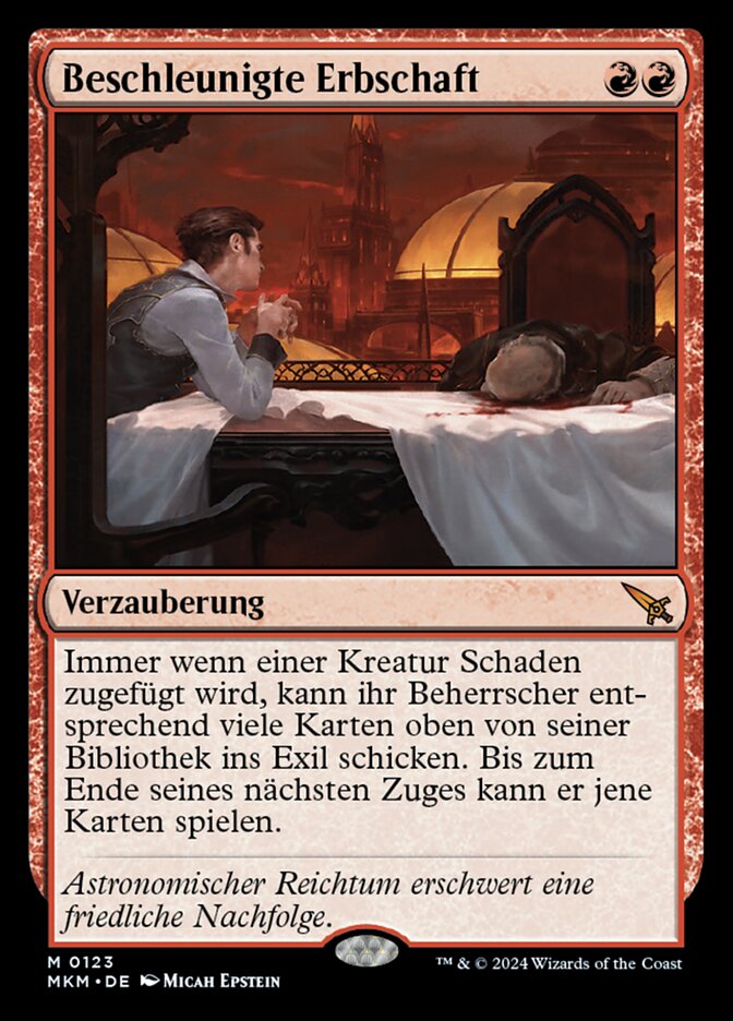 Beschleunigte Erbschaft