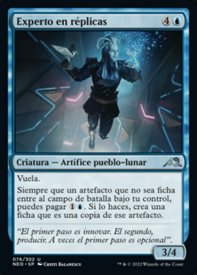 Experto en réplicas