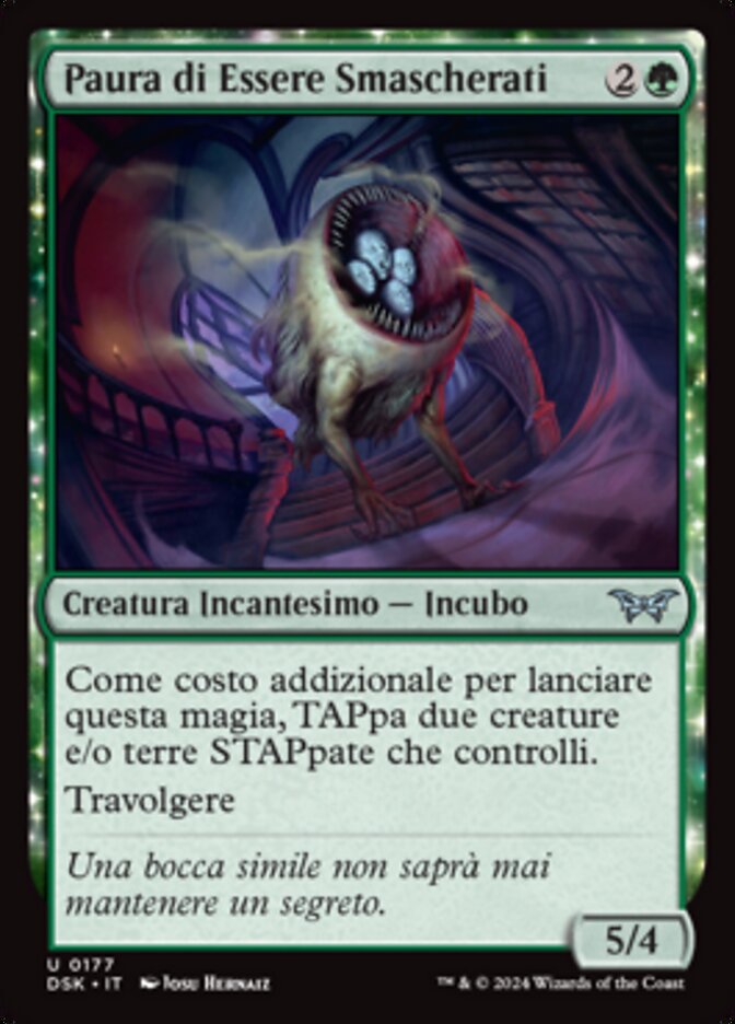 Paura di Essere Smascherati
